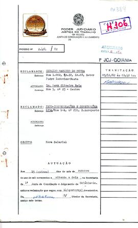 Reclamação Trabalhista 2404/1982