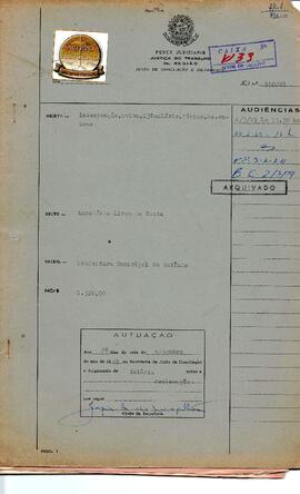 Reclamação Trabalhista 950/1968