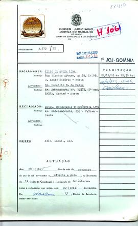 Reclamação Trabalhista 2572/1982