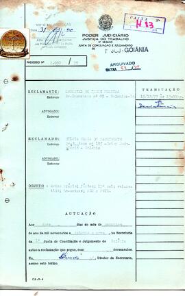 Reclamação Trabalhista 2090/1979