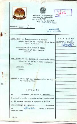 Reclamação Trabalhista 1607/1979