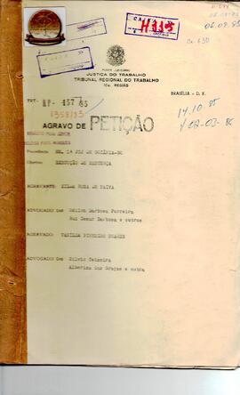 Agravo de Instrumento 055/1984