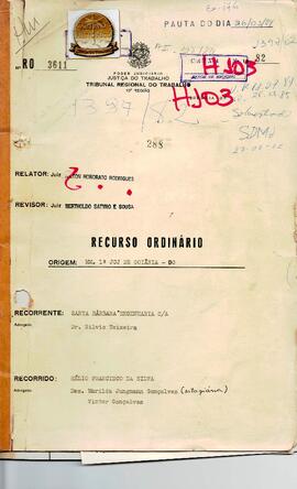 Agravo de Instrumento 3193/1984
