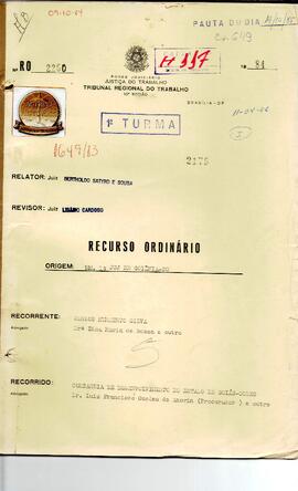 Recurso Ordinário  2260/1984