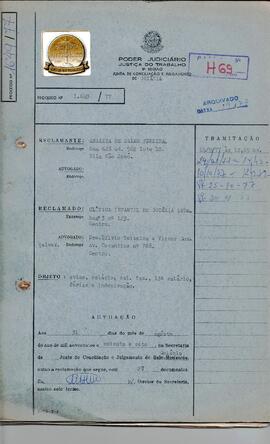 Recurso Ordinário 0865/1977