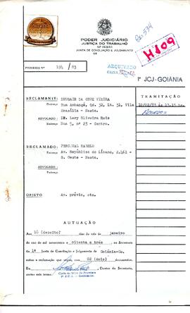 Reclamação Trabalhista 194/1983