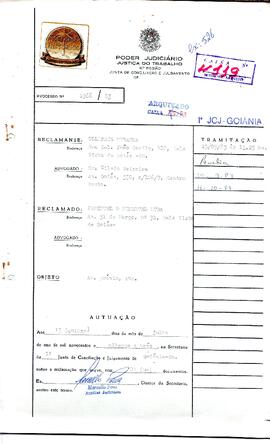 Reclamação Trabalhista 1966/1983