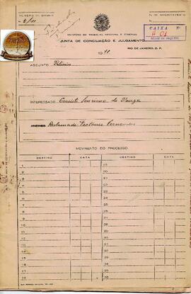 Reclamação Trabalhista 05/1941