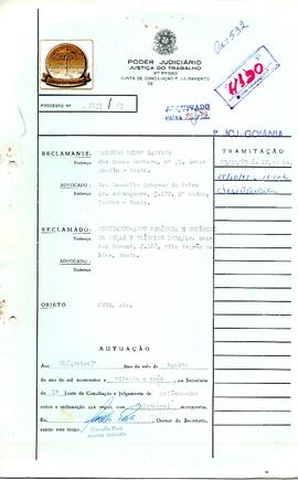Reclamação Trabalhista 2133/1983