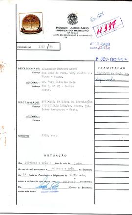 Reclamação Trabalhista 1710/1983