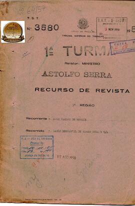 Recusro de Revista 3580/1957