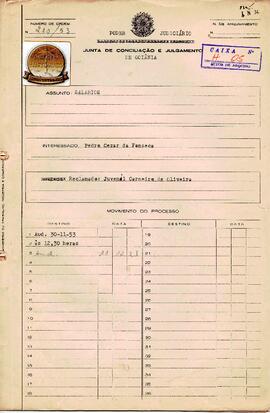 Reclamação Trabalhista 210/1953