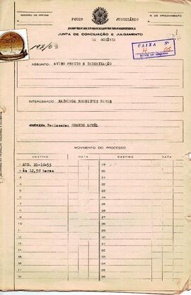 Reclamação Trabalhista 192/1953