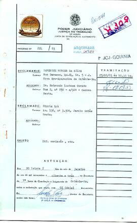 Reclamação Trabalhista 224/1983