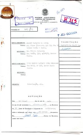 Reclamação Trabalhista 1263/1983