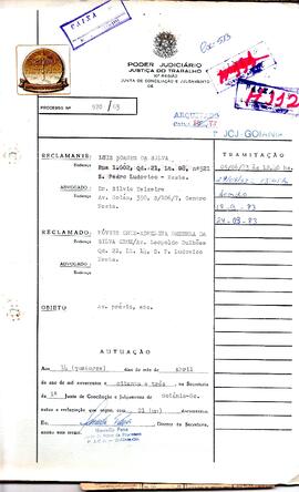 Reclamação Trabalhista 970/1983
