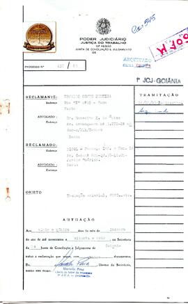 Reclamação Trabalhista 237/1983