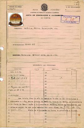 Reclamação Trabalhista 214/1953