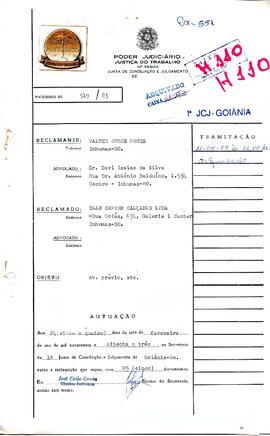 Reclamação Trabalhista 519/1983