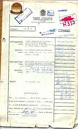 Reclamação Trabalhista 833/1983