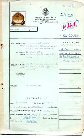 Reclamação Trabalhista 2198/1983