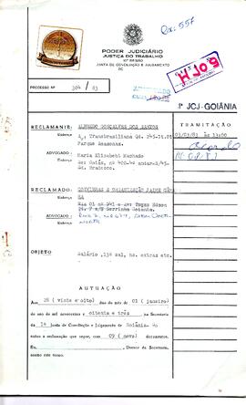 Reclamação Trabalhista 304/1983