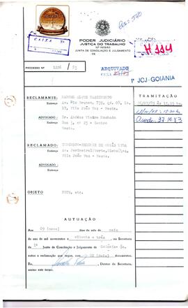 Reclamação Trabalhista 1226/1983