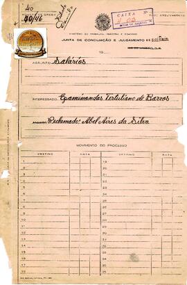 Reclamação Trabalhista 40/1946