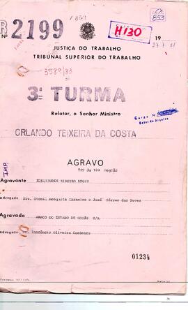 Agravo Regimental 2199/1986