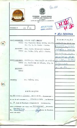 Reclamação Trabalhista 521/1983