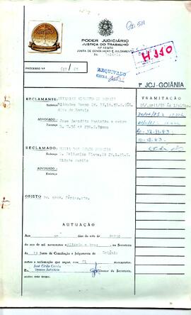 Reclamação Trabalhista 617/1983