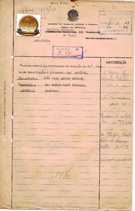 Recurso Ordinário 348/1952