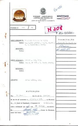 Reclamação Trabalhista 73/1983