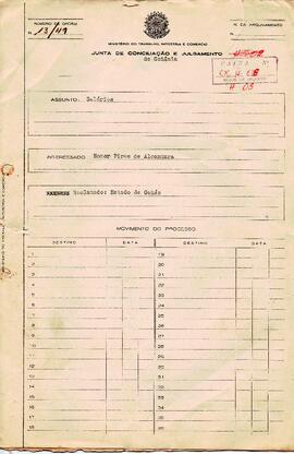 Reclamação Trabalhista 13/1949