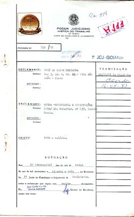 Reclamação Trabalhista 712/1983