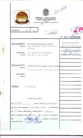 Reclamação Trabalhista 307/1983