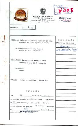 Reclamação Trabalhista 18/1983