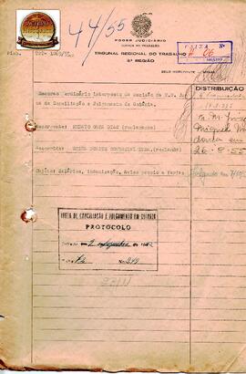 Recurso Ordinário 1069/1955