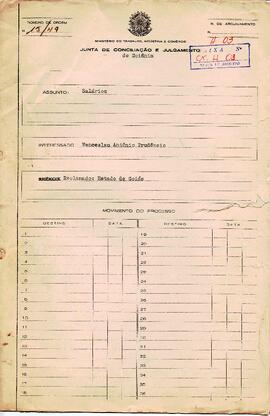 Reclamação Trabalhista 15/1949