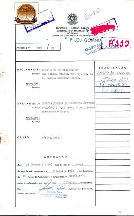 Reclamação Trabalhista 818/1983