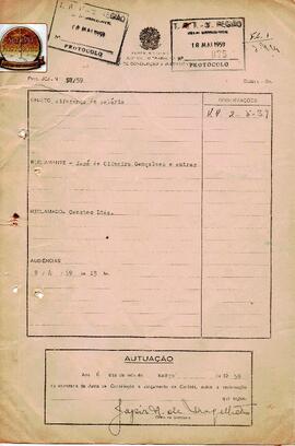 Reclamação Trabalhista 875/1959