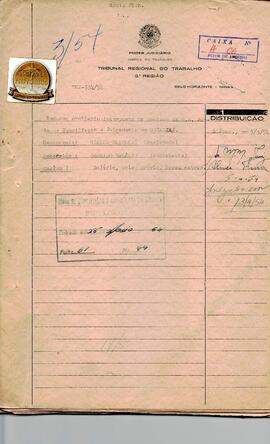 Reclamação Trabalhista 334/1954