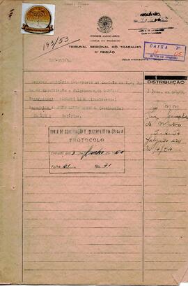 Recurso Ordinário 357/1954