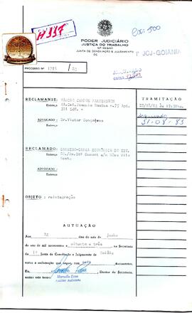 Reclamação Trabalhista 1718/1983